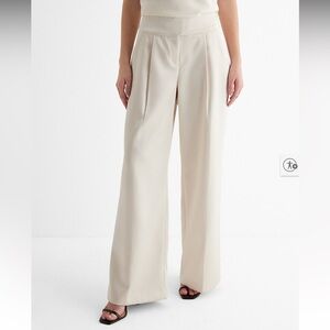Satin Wide-Leg Women's Pants